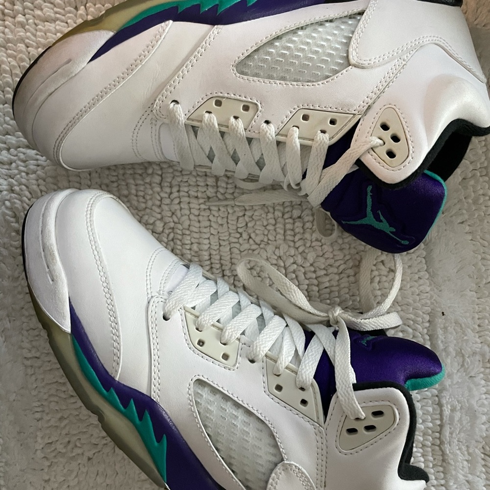 Jordan Retro 5 Grape - Picture 8 of 12